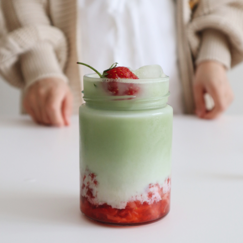 Strawberry Matcha